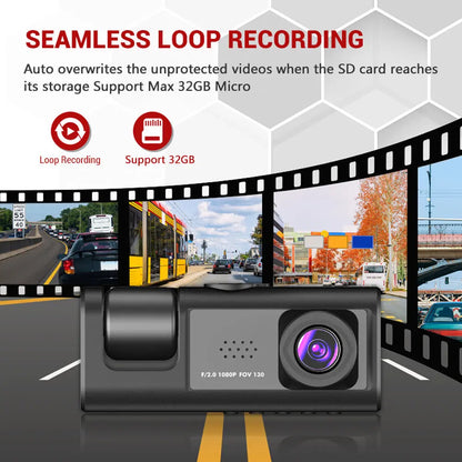 Loop recording on the dash cam