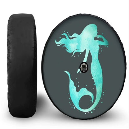 Spare Tire Cover for Jeep Wrangler with Backup Camera Hole, Sunset 4x4 Off-Road PU Leather, 15 to 18 in, Plain Black or 16 Prints