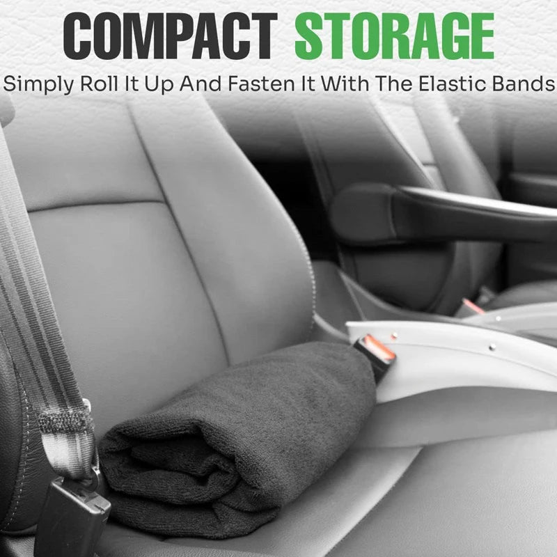 Waterproof Seat Towel Cover for Gym, Running, Swimming and Beach, Anti-Slip Car Seat Protector, Machine Washable, 5 Colors