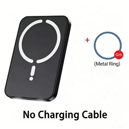 Magnetic Wireless Car Charger Vent Mount, 15W Fast Charging with 360 Degree Ball Joint, for iPhone 12 and Newer, Black or White