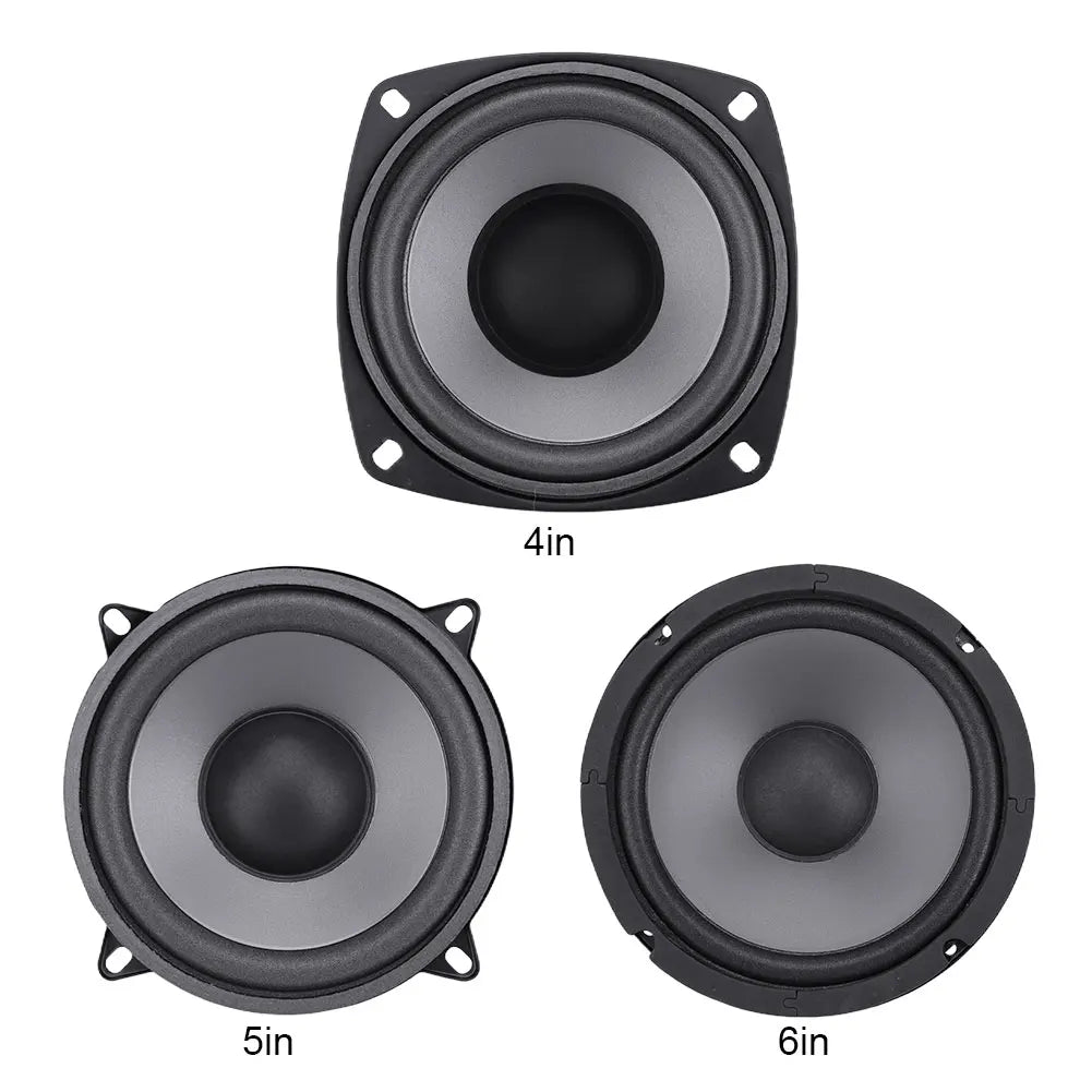 Three sizes of the coaxial car speaker