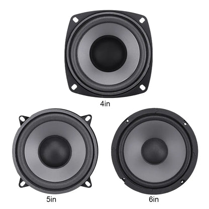 Three sizes of the coaxial car speaker
