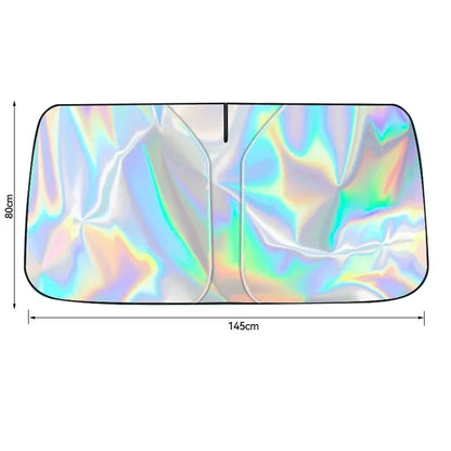 Windshield Sun Shade for Honda CR-V 2023-2024, PVC Front Window Cover in Styles A, B and C, Two Sizes Each