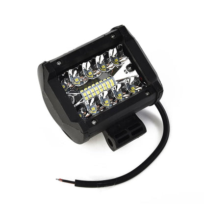 12V 60W LED Work Light, Spot and Flood Combo Beam, Die-Cast Housing with Adjustable Bracket, for Trucks, SUVs, ATVs and UTVs