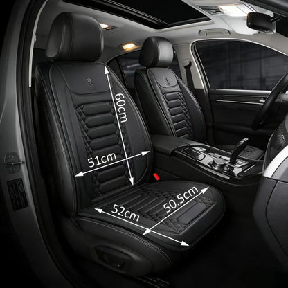 12V Heated Car Seat Cover with 50-Minute Auto-Off Timer, Universal Seat Warmer Cushion with Fast Warm-Up, 1 or 2 Pack