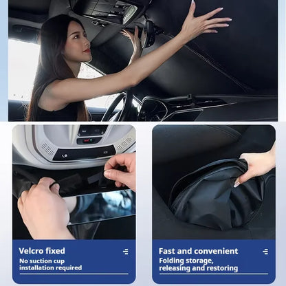 Magnetic Sun Shades for Honda CR-V 2023-2024 (6th Gen), PVC Shades for Windshield, Side, Triangle and Back Windows