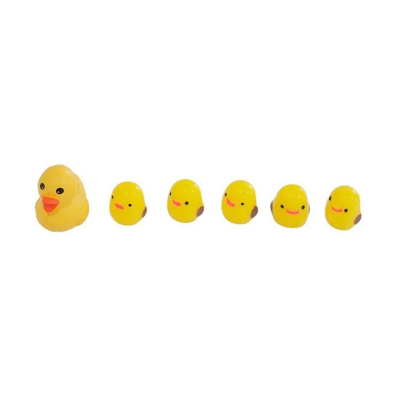 5 Cute Mini Duck Dashboard Ornaments, Resin Car Decorations for the Dashboard, Console or Desk, 2 Styles