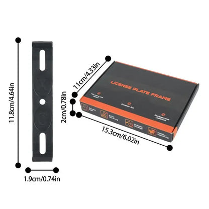 Bracket dimensions and retail box