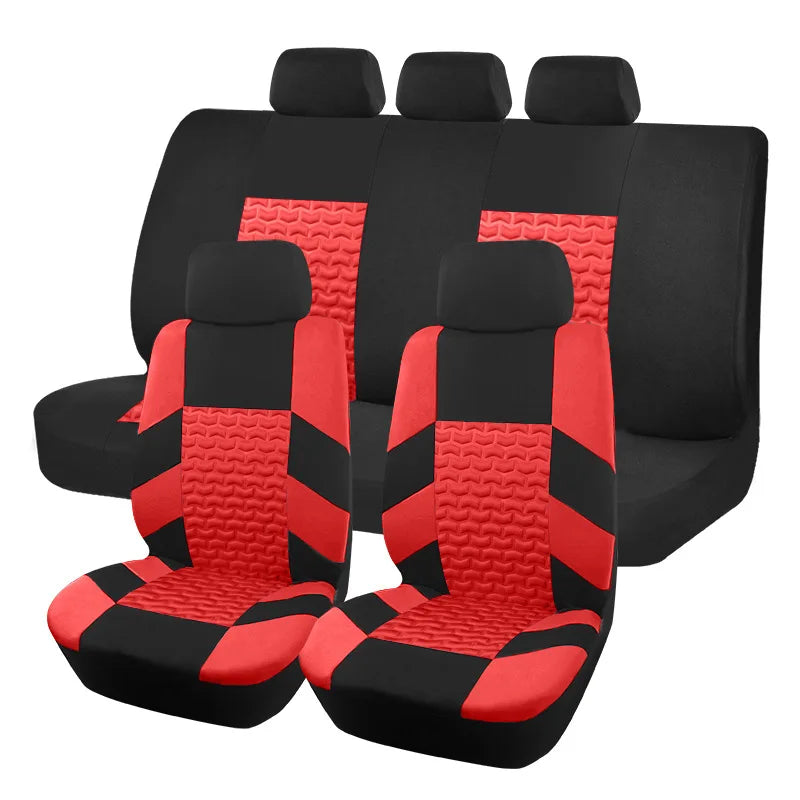 Flocking Cloth Car Seat Covers for Hyundai Tucson 2022-2026 (NX4), 9-Piece Set, Soft Velvet-Feel Fabric in 7 Colors