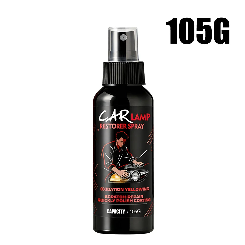 Headlight Restoration Polish, Restores Yellow, Hazy and Oxidized Headlights, Removes Light Scratches, 3.7, 7.4 or 10.9 oz