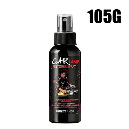 Headlight Restoration Polish, Restores Yellow, Hazy and Oxidized Headlights, Removes Light Scratches, 3.7, 7.4 or 10.9 oz