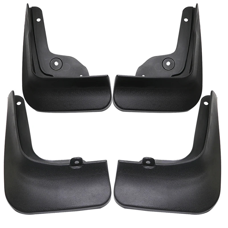 Mud Flaps for Hyundai Tucson Hybrid and N Line 2022-2023 (NX4), Black ABS Front and Rear Splash Guards