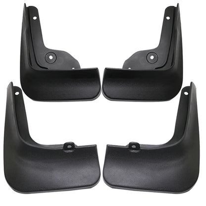 Mud Flaps for Hyundai Tucson Hybrid and N Line 2022-2023 (NX4), Black ABS Front and Rear Splash Guards