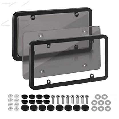Frames with smoke covers and hardware