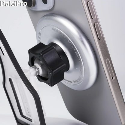 Phone Mount for Toyota RAV4 2019-2025 (XA50), Clear Base That Keeps the Air Vent Free, Clamp Holder or 15W Wireless Charging Holder
