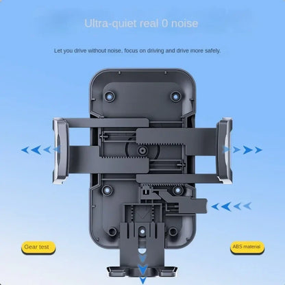 Cradle side arms expand to fit different phones