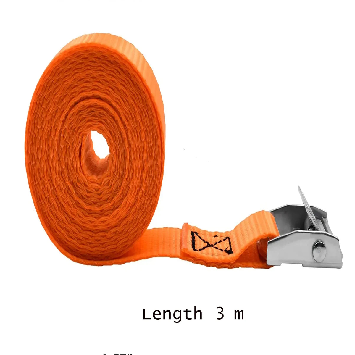 Orange lashing strap, 3 m